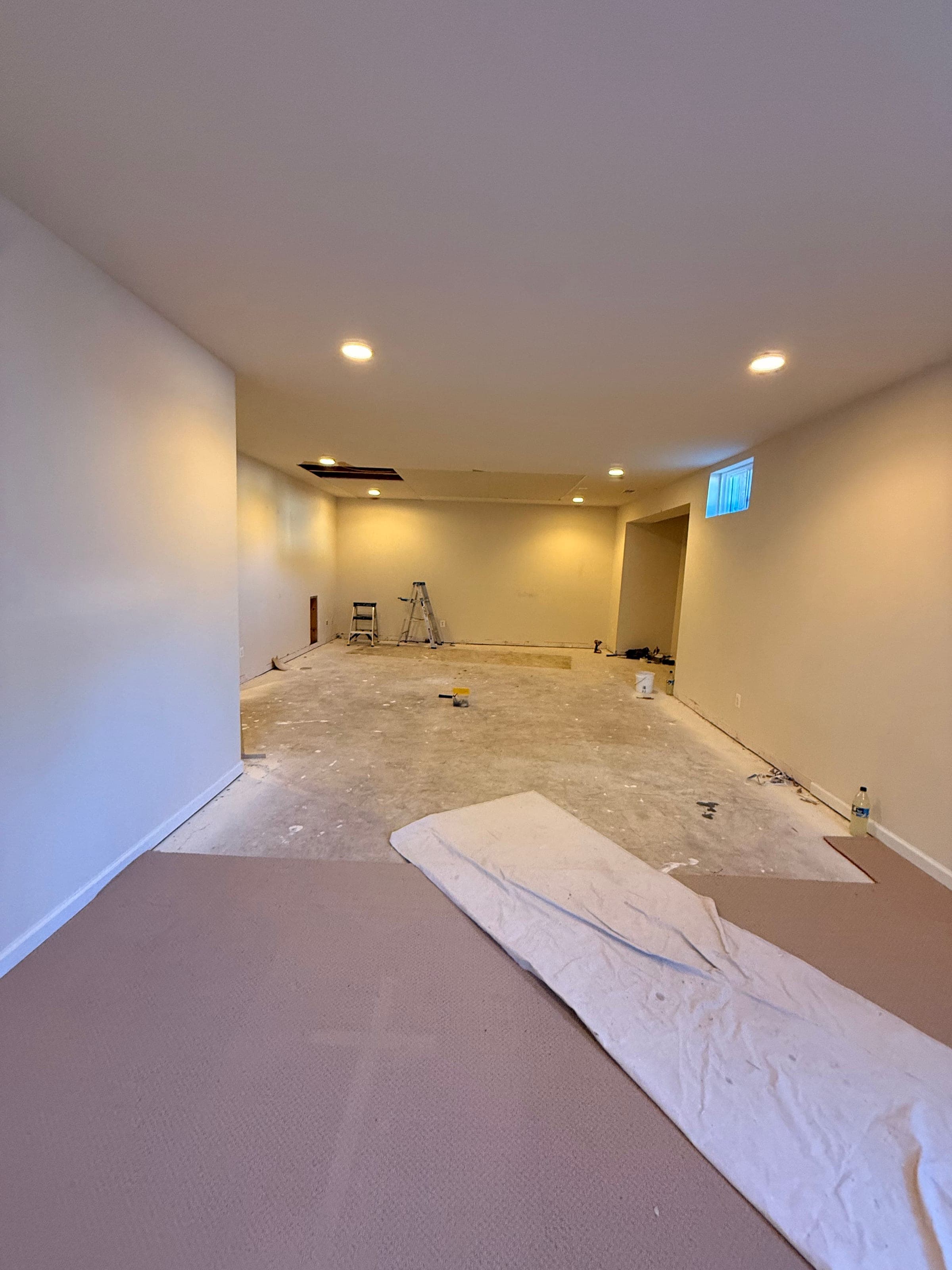 Nokesville Basement, Full Finish, Nokesville — before
